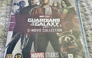 Guardians of the Galaxy Vol 1-3 Blu Ray collection