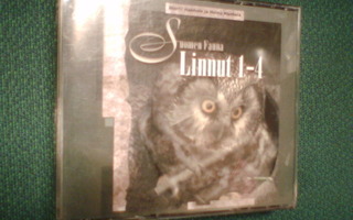 4CD : Suomen Fauna LINNUT 1-4 (Sis.postikulut )