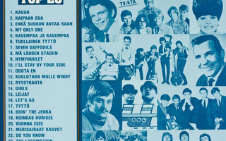 Kultainen 60-luku II Sininen Tupla TOP28 LP vinyyli