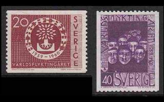 Ruotsi 457-8 ** Pakolaisvuosi (1960)