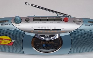 Radio/C-kasettisoitin Aiwa