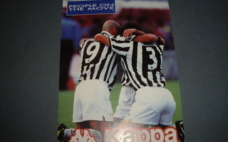 KAPPA Jalkapallo Mainoskortti 1990-luvulta