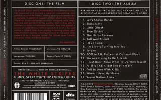 WHITE STRIPES - UNDER GREAT WHITE DVD+CD