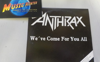 ANTHRAX - WEVE COME FOR YOU ALL GERMANY 2003 PROMO CDS