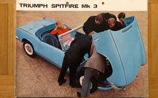 Esite Triumph Spitfire mk 3, noin v. 1966/1967