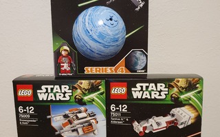 Avaamaton Lego Star Wars 75009, 75010 & 75011