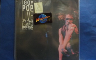 IGGY POP - LIVE AT THE CHANNEL BOSTON 1988 M-/M- 2LP