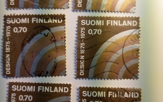 Suomen Taideteollisuusyhdistys 100 v. postimerkki 0,70 mk
