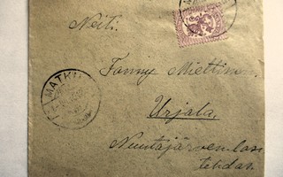 1919 Matku  kuori os Urjala Nuutajärven lasitehdas