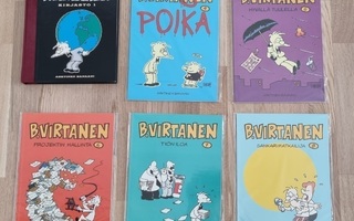 B. Virtanen -albumeita + kirja (12 kpl)