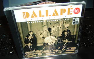 CD : DALLAPE : LEVYTYKSIÄ 1929  VOL. 1