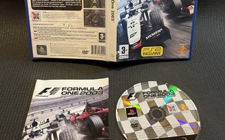 Formula One 2003 PS2 CiB