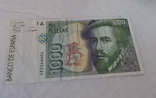 1000 pesetas srj.nro:4E2266604