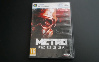 PC DVD: Metro 2033 peli (2010)