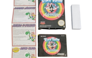 Tiny Toon Adventures kotelo + ohje - Nintendo NES