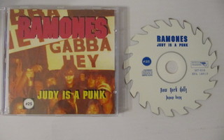 Ramones / New York Dolls  Judy Is A Punk CD Sahalaitainen