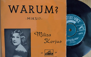 Miliza Korjus-Warum Miksi HMV EP