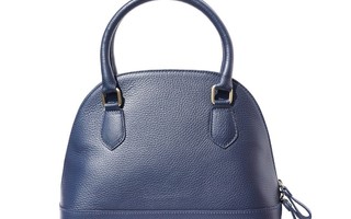 Blue Handbag "Bowling"