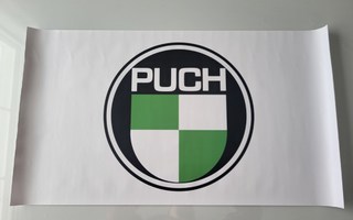 Tunturi Puch mainos (52x91cm), uusi