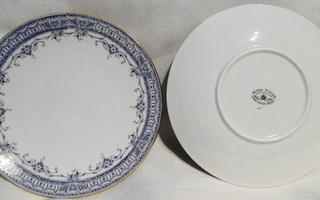 Royal Tuscan fine bone china kakkulautasia 2 kpl, siistit, 2