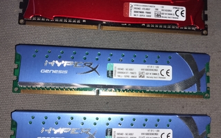 Kingston HyperX Genesis (2x4GB) + Savage 4GB DDR3