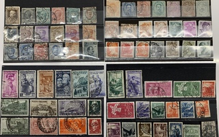Italia postimerkkejä 281kpl - erilaisia