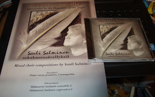 Nuottikirja + CD : Sauli Salminen : Yön onni ympärillä