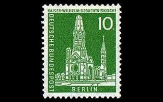 Berlin 144 ** Käyttösarja rakennuksia 10 Pf (1956)