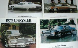 1975 Chrysler New Yorker / Newport esite - KUIN UUSI