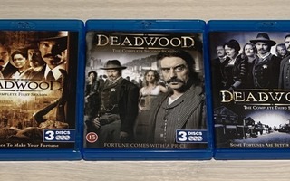 Deadwood (Blu-ray) koko HBO:n palkittu TV-sarja (UUSI)