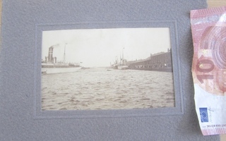 VANHA Valokuva Laiva s/s Titania Helsinki 1900-luku