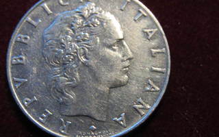 50 lire 1964 .Italia-Italy