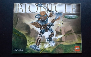 LEGO 8739 Bionicle Onewa ohjevihko