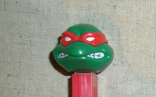 Raphael mutantti ninja kilpikonna PEZ