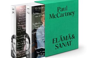 Paul McCartney - Elä­mä & Sa­nat - 2 kirjaa + Kotelo - Uusi