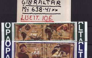 GIBRALTAR Mi 638-41**---LUETT. 10€