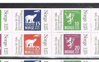 Norja 1978 - Norwex 80 vihko H50b ++
