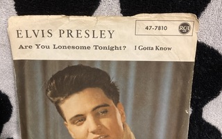 Elvis Presley – Are You Lonesome Tonight? / I Gotta Know 7"