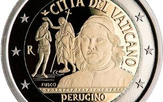 2€ Juhlaraha Vatikaani 2023 Perugino