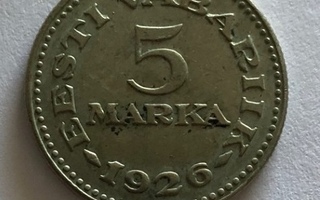 5 Marka1926 Viro ( Estonia