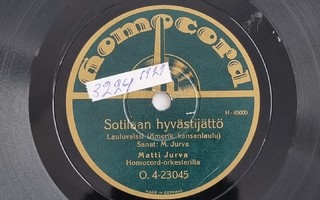 Savikiekko 1929 - Matti Jurva - Homocord O. 4-23045
