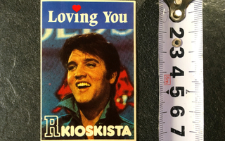 Elvis VHS mainostarra 80-luvulta (Ärrävideo)