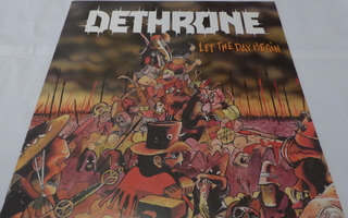 DETHRONE - Let The Day Begin LP - Poko 1989