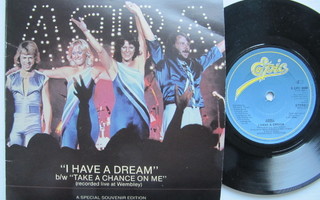 ABBA I Have A Dream 7" sinkku GF Special Edition UK painos