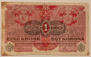 Itävalta/Unkari 1 krone/korona 1916