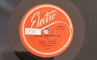Savikiekko 1947 - A. Aimo - Electro 4003