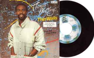 THOMAS MCCLARY: 7" Thin Walls / Love Will Find A Way"
