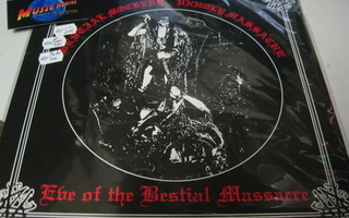 BESTIAL MOCKERY / UNHOLY MASSACRE-EVE OF BESTIAL MASSACRE LP