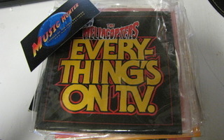 HELLACOPTERS - EVERYTHINGS ON TV CD SINGLE SLEEVE