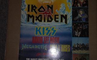 DONINGTON 1988 FESTIVAL TOURBOOK (KISS-IRON MAIDEN-GNR)